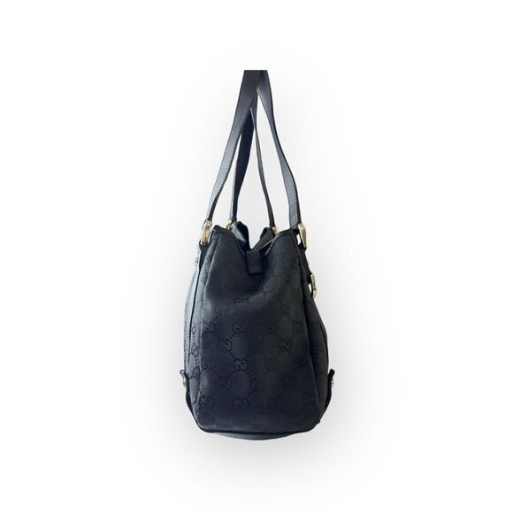 Gucci GG Supreme Abbey Canvas & Leather Shoulder Bag - Picture 9 of 13